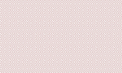 Seamless African Geometric Pattern with Traditional Pixel Spiral Motif