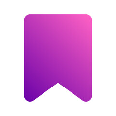 bookmark gradient icon