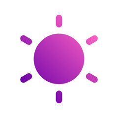 brightness gradient icon