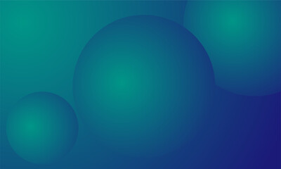 abstract blue background with circles