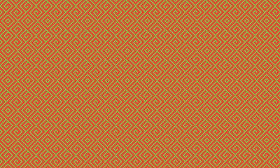Fototapeta premium Seamless African Geometric Pattern with Traditional Pixel Spiral Motif
