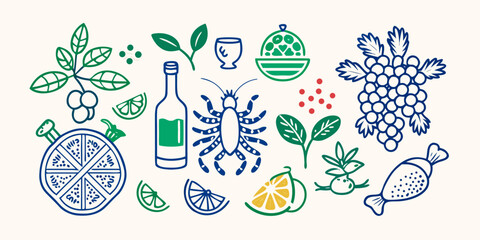 vector illustration of an abstract background