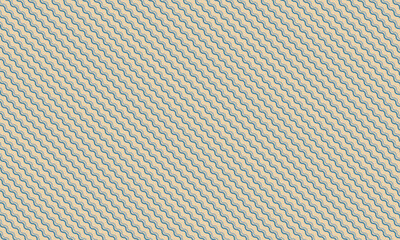 Abstract Seamless Wavy Line Pattern with Bold Repetitive Design