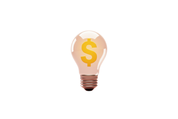 Illuminate your finance ideas with this creative lightbulb dollar sign concept, powering innovative business solutions and bright financial strategies for success and growth