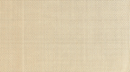 Normal map of seamless pattern imitating canvas or gauze. Hessian sackcloth woven background. Homespun rough jute linen fabric. Bump mapping of cotton tablecloth. 3d shader of worn burlap texture.