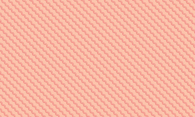 Abstract Seamless Wavy Line Pattern with Bold Repetitive Design