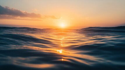 Obraz premium sunset at the ocean