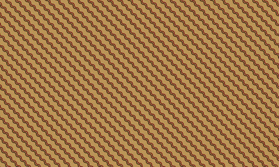 Abstract Seamless Wavy Line Pattern with Bold Repetitive Design