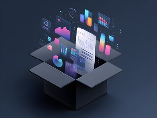 Conceptual Black Box Revealing Colorful Data Visualizations – The Power of Data-Driven Insights