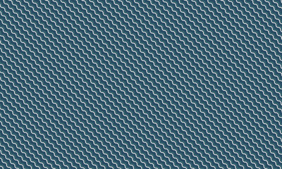 Abstract Seamless Wavy Line Pattern with Bold Repetitive Design