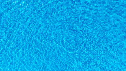 Summer Tropical beach water  with crystal clear water on beach background,Aerial view