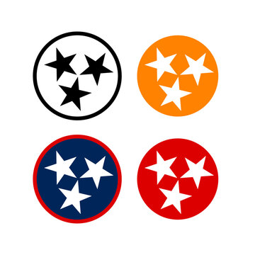 Tennessee Tri-Star variation, vector design