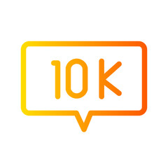 followers gradient icon