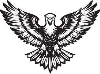 Obraz premium Abstract geometric silhouette of a computer school logo isolated on transparent background silhouette