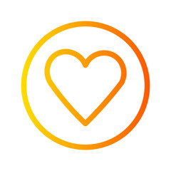 heart gradient icon