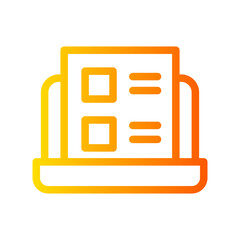 post gradient icon