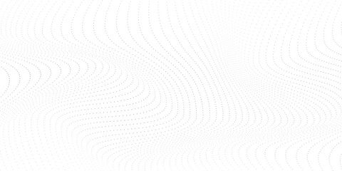 Vector abstract halftone dot pattern background with diagonal optical illusion lines. Monochrome black and white dotted texture for retro pop art design, comic book effect. vector