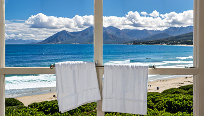 Vue splendide depuis la fenêtre