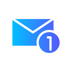 message gradient icon