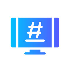 post gradient icon