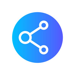 share gradient icon