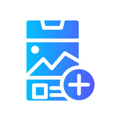 story gradient icon