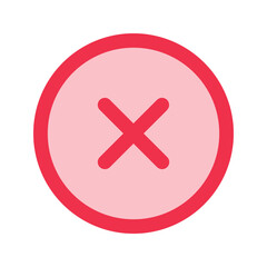 close outline fill icon