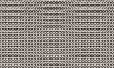 Seamless African Pixel Pattern with Geometric Diamond Motif Design