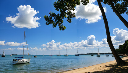 Plage tranquille
