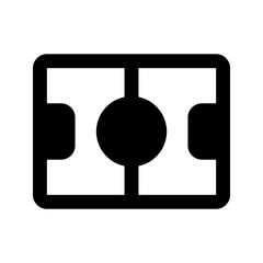 soccer field line icon