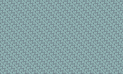 Traditional African Seamless Pattern with Pixelated Tribal Stripes and Geometric Shapes