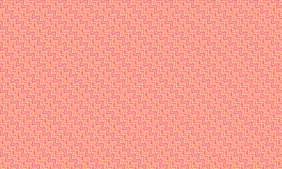 Traditional African Seamless Pattern with Pixelated Tribal Stripes and Geometric Shapes