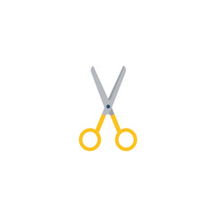 Essential Cutting Tool Icon Vector Graphic for Office, Craft, and School Supplies Projects, Simple Modern Design