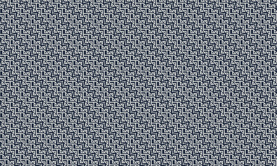 Traditional African Seamless Pattern with Pixelated Tribal Stripes and Geometric Shapes