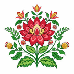 vector illustration of a flower