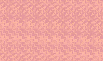 Traditional African Seamless Pattern with Pixelated Tribal Stripes and Geometric Shapes