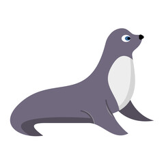 Seal Vector Design Icon Style