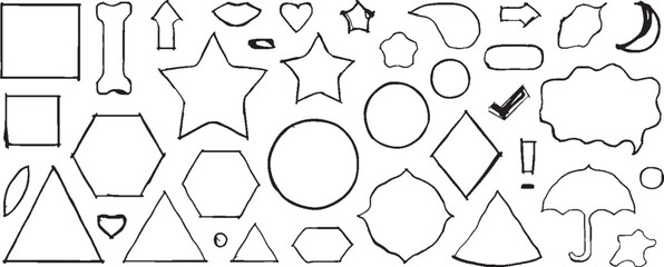 Vector illustration of a seamless black and white geometric hexagon pattern for a web design element