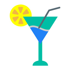 Cocktail Vector Design Icon Style