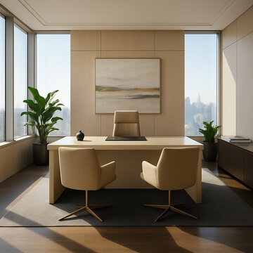 modern offies room