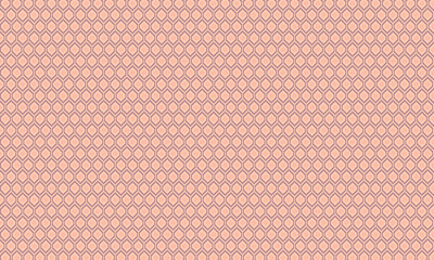 Seamless African Pixel Pattern with Hexagonal and Diamond Tribal Motifs