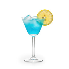 glass of water with lemon