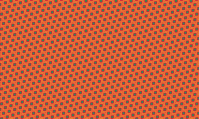 Seamless African Pixel Pattern with Hexagonal and Diamond Tribal Motifs