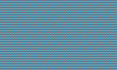 Colorful Seamless Wavy Pattern with Repetitive Abstract Line Design
