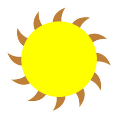 Sunny Vector Design Icon Style