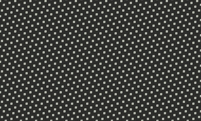 Seamless African Pixel Pattern with Hexagonal and Diamond Tribal Motifs