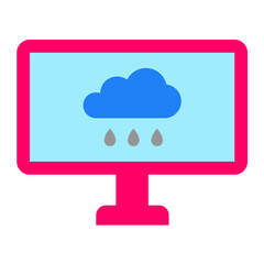 Weather News Vector Design Icon Style