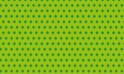 Seamless African Pixel Pattern with Hexagonal and Diamond Tribal Motifs