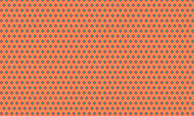Seamless African Pixel Pattern with Hexagonal and Diamond Tribal Motifs