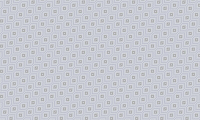 Seamless African Pixel Pattern with Hexagonal and Diamond Tribal Motifs